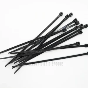 Collier de serrage nylon noir 98x2,5mm