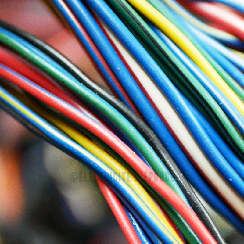 Fil électrique au mètre 1mm² moteur voiture