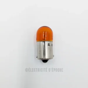 Ampoule BA15s 6V 21W type P21W orange