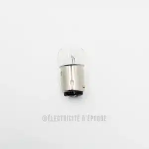Ampoule BA15d 6V 15W 18x35 graisseur