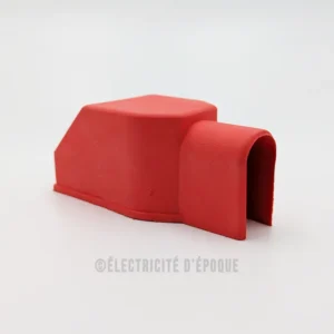Capot PVC rouge pour collier man