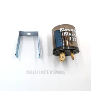 Centrale clignotante 12V. 4 lampes de 21W. 8 lampes max 240W sans témoin