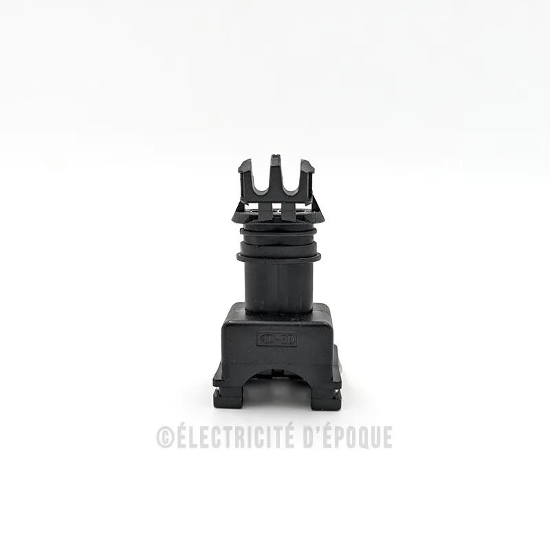 Connecteur injecteur 2 voies Bosch Junior type Power Timer avec étrier