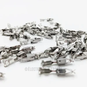 Cosse femelle 0,5mm² à 1mm² verticale pour connecteur injection pour Junior Timer