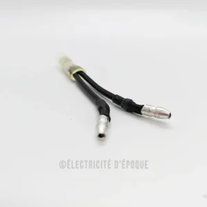 Dérivation en Y à cosses rondes 4mm 2 mâles 1 femelle