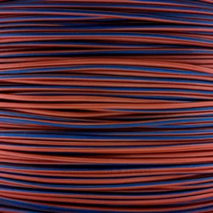 Fil électrique au mètre - 1,5mm² - Rouge et bleu