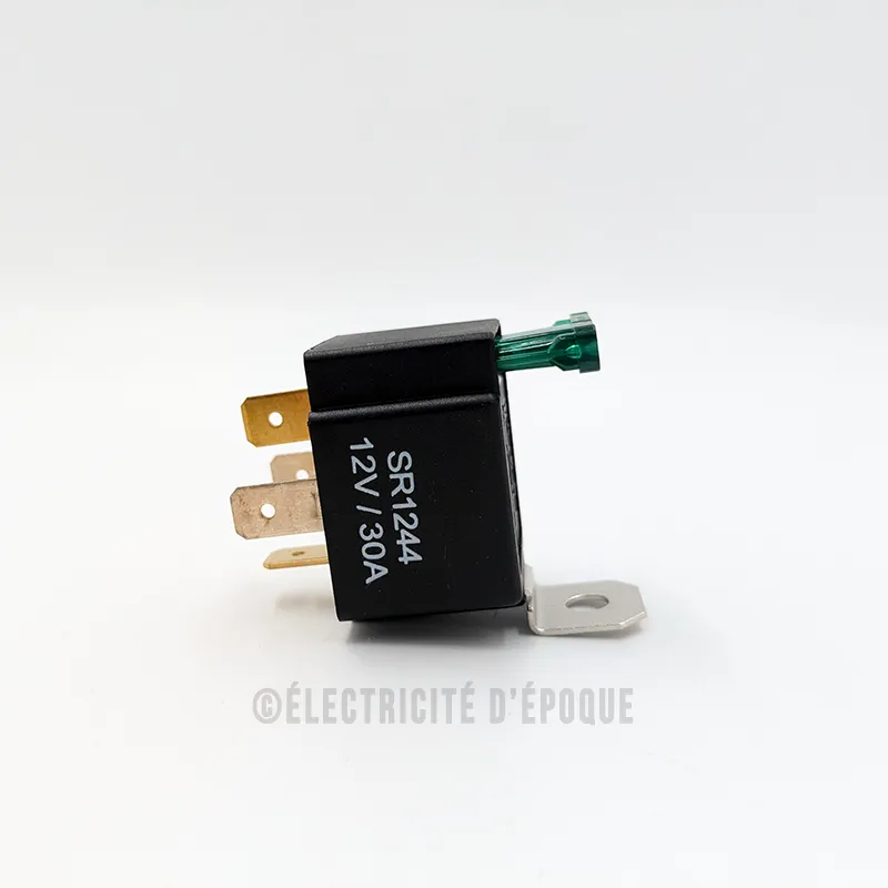 Relais interrupteur à fusible 12V 30A 4 bornes – Image 3