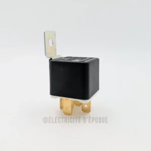 Relais inverseur à diode avec support 12v 20/30A 5 bornes