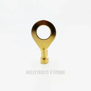 Cosse à oeil 10mm laiton
