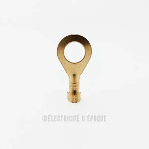 Cosse à oeil 8mm laiton