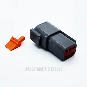 Connecteur Deutsch 6 voies male