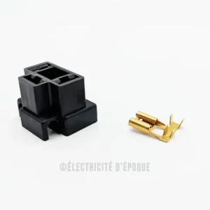 Kit connecteur et cosse pour lampe H4