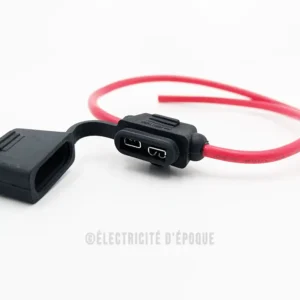 porte fusible enfichable étanche individuelle led